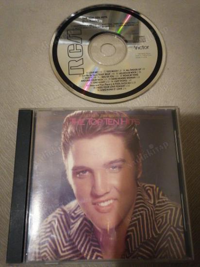 ELVIS PRESLEY - THE TOP TEN HITS - 1988 USA  BASIM - CD ALBUM