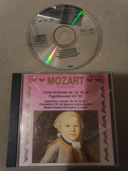 MOZART - FRÜHE SİNFONİEN NR. 16,18,22, FAGOTTKONZERT KV 191  - 1989 ALMANYA  BASIM - CD ALBUM