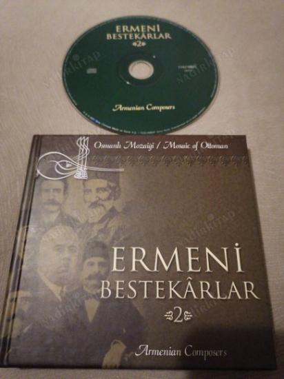 ERMENİ BESTEKARLAR 2 ( ARMENIAN COMPOSERS -  TÜRKİYE  BASIM  ALBÜM CD ( 64 SAYFA CİLTLİ KİTAPÇIKLI )