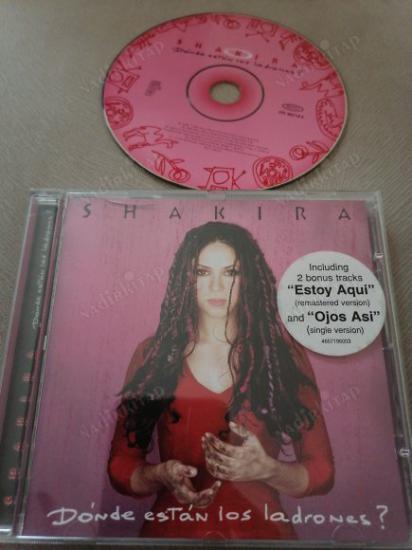 SHAKIRA -  DONDE ESTAN LOS LADRONES -  1999 AVUSTURYA BASIM CD ALBÜM