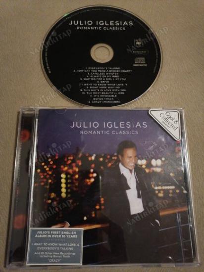 JULIO IGLESIAS - ROMANTIC CLASSICS  - 2006 SİNGAPUR BASIM CD ALBÜM