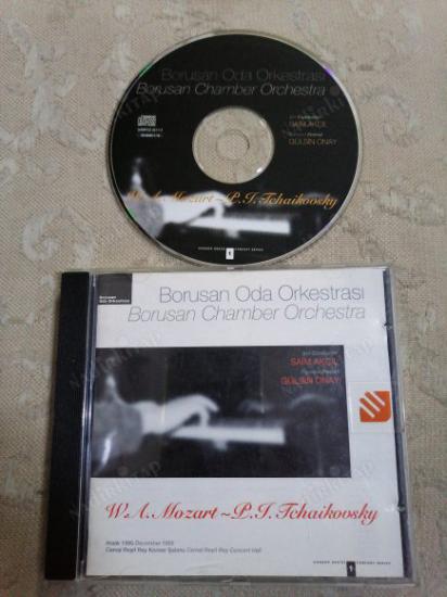 BORUSAN ODA ORKESTRASI - W.A. MOZART /P.I. TCHAIKOVSKY - ŞEF :SAİM AKÇIL PİYANİST:GÜLSİN ONAY -  TÜRKİYE  BASIM CD ALBÜM