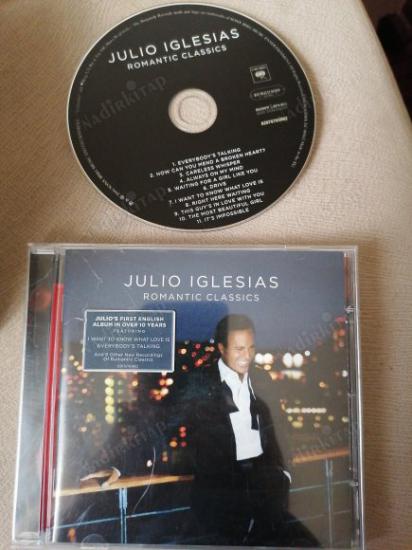 JULIO IGLESIAS - ROMANTIC CLASSICS  - 2006 AVRUPA BASIM CD ALBÜM