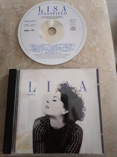 LISA STANSFIELD - REAL LOVE -  1991 ALMANYA  BASIM CD ALBÜM