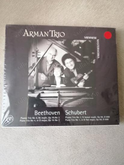 ARMAN TRIO - VIENNESE MASTERWORK -  BEETHOVEN - SCHBERT - TÜRKİYE BASIM  CD - AÇILMAMIŞ AMBALAJINDA