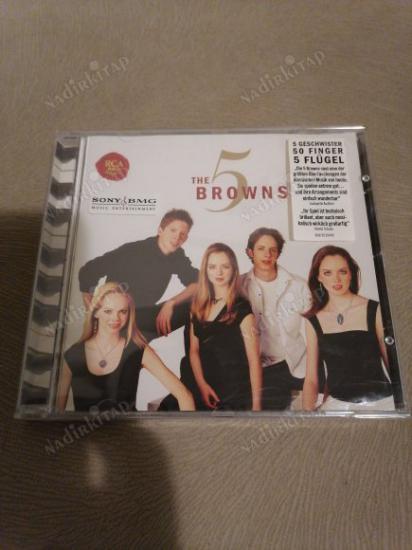 THE 5 BROWNS - THE 5 BROWNS - 2005 AVRUPA  BASIM CD ALBÜM - AÇILMAMIŞ JELATİNİNDE