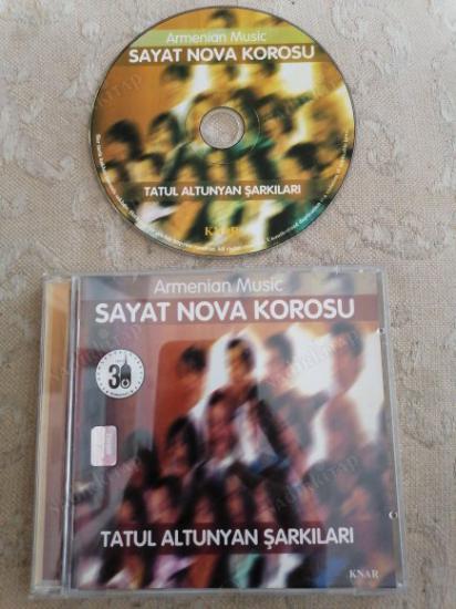 ARMENIAN MUSIC - SAYAT NOVA KOROSU - TATUL ALTUNYAN ŞARKILARI - 2002  TÜRKİYE BASIM  CD