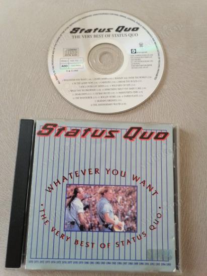 STATUS QUO - THE VERY BEST OF STATUS QUO - CD ALBÜM - 1995 DANİMARKA   BASIM
