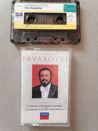 PAVAROTTI - THE ESSENTIAL  - 1992  TÜRKİYE BASIM KASET ALBÜM ( KAĞITLI İLK BASIM )