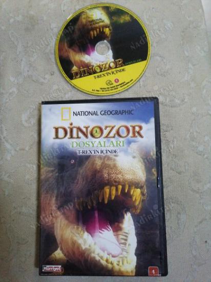 DİNOZOR DOSYALARI - T-REX’İN İÇİNDE   - 50 DAKİKA - DVD BELGESEL ( NATIONAL GEOGRAPHIC )