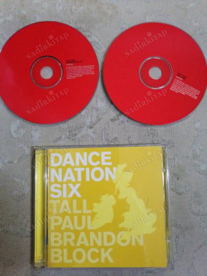 TALL PAUL / BRANDON BLOCK   - DANCE NATION SIX  - 2 CD - 1999 İNGİLTERE  BASIM DOUBLE  CD ALBÜM