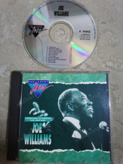 JOE WILLIAMS ( CARMEN MCRAE CAT ANDERSON THAD JONES BAND ) - PARLIAMENT JAZZ SERİSİ  - 1991 TÜRKİYE  BASIM  CD ALBÜM