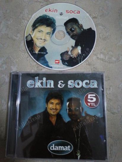 EKİN & SOCA - DAMAT - 2007 TÜRKİYE  BASIM SINGLE CD