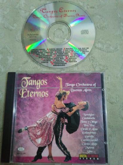TANGOS ETERNOS - TANGO ORCHESTRA OF BUENOS AIRES - 1996 TÜRKİYE  BASIM  CD ALBÜM