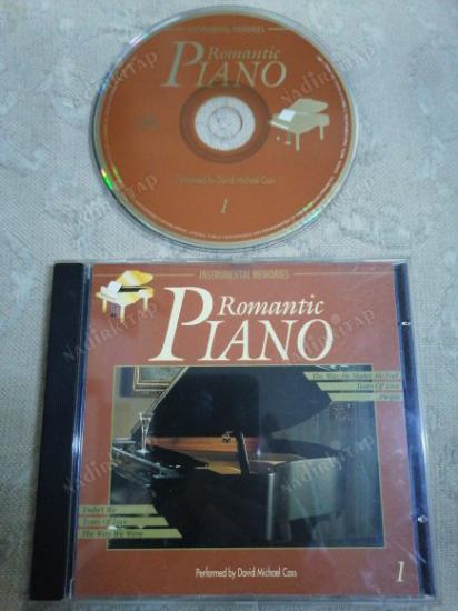 DAVID MICHAEL CASS - ROMANTIC PIANO 1996 AVRUPA  BASIM  CD ALBÜM