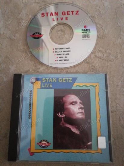 STAN GETZ   - JAZZ RAKSOTEK SERİSİ  - 1999 TÜRKİYE  BASIM  CD ALBÜM