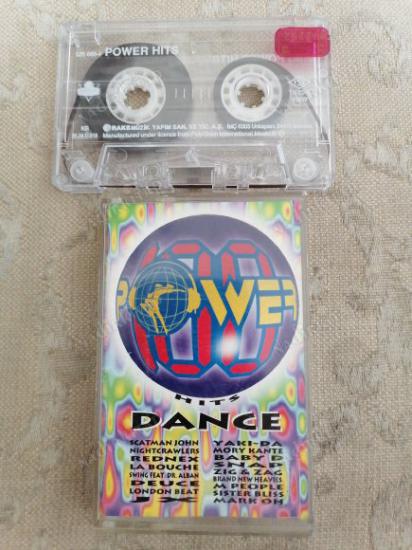 POWER HITS DANCE  - 1995 TÜRKİYE BASIM KASET ALBÜM
