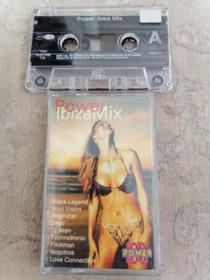 POWER IBIZA MIX   - 2000 TÜRKİYE BASIM KASET ALBÜM