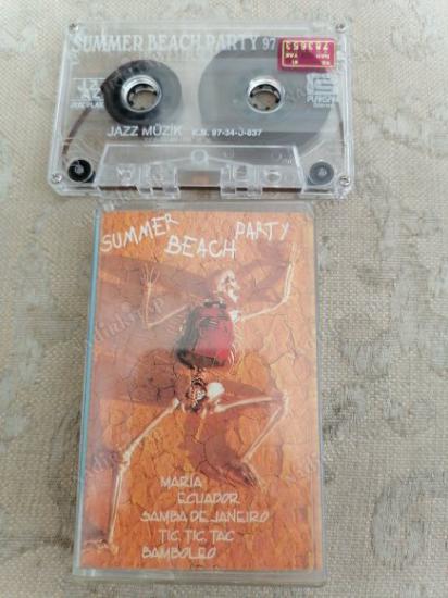 SUMMER PARTY BEACH ( MARIA / ECUADOR / SAMBA DE JANEIRO ) - 1997 TÜRKİYE BASIM KASET ALBÜM
