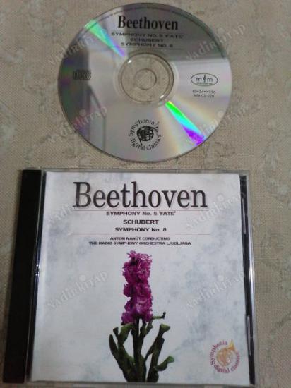 BEETHOVEN - SYMPHONY NO.5 / SCHUBERT SYMPHONY NO.8  -  TÜRKİYE  BASIM  CD ALBÜM