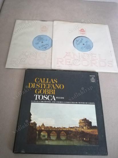 MARIA CALLAS - TOSCA ( PUCCINI ) - 1953 USA  BASKI 2XLP BOX SET PLAK