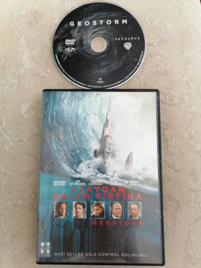 UZAYDAN GELEN FIRTINA / GEOSTORM - GERARD BUTLER /JIM STURGESS / ED HARRIS -  104  DAKİKA TÜRKİYE BASIM -  DVD  FİLM