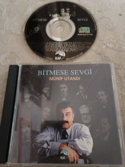 MÜNİP UTANDI - BİTMESE SEVGİ  -  TÜRKİYE  BASIM ALBÜM CD