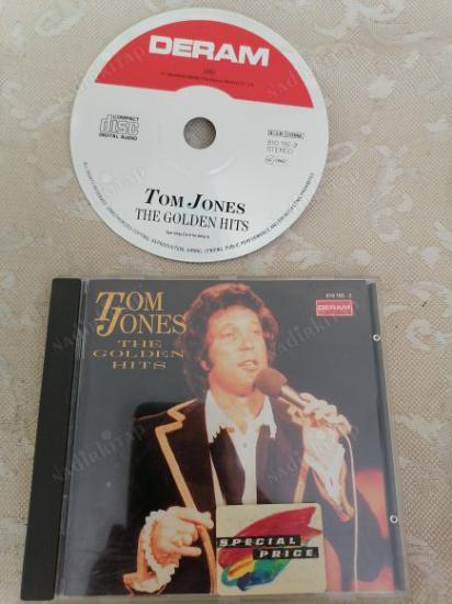 TOM JONES - THE GOLDEN HITS  - 1986 AVRUPA BASIM CD  ALBÜM