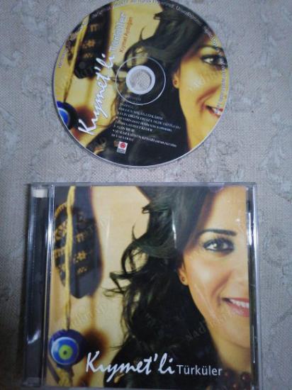 KIYMET AYDOĞAN - KIYMETLİ TÜRKÜLER   - TÜRKİYE BASIM CD ALBÜM