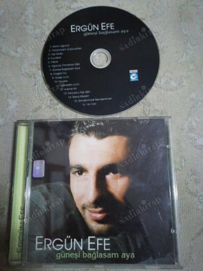 ERGÜN EFE - GÜNEŞİ BAĞLASAM AYA  - TÜRKİYE BASIM CD ALBÜM