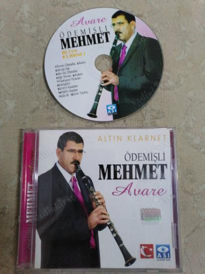 ÖDEMİŞLİ MEHMET / ALTIN KLARNET  - AVARE -  TÜRKİYE BASIM CD ALBÜM