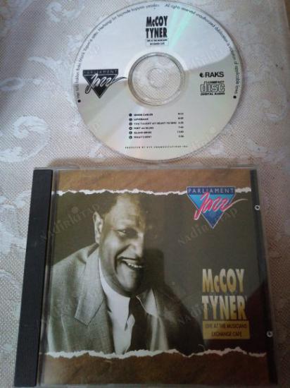McCOY TYNER   - LIVE AT THE MUSICIANS  EXCHANGE CAFE - TÜRKİYE  BASIM ALBÜM CD (RAKS MÜZİK )