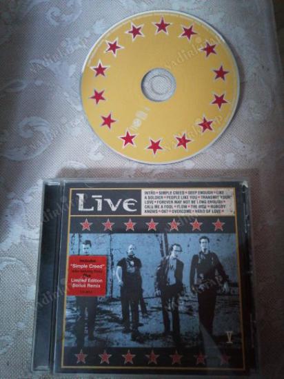 LIVE - V - 2001 AVRUPA BASIM ALBUM CD
