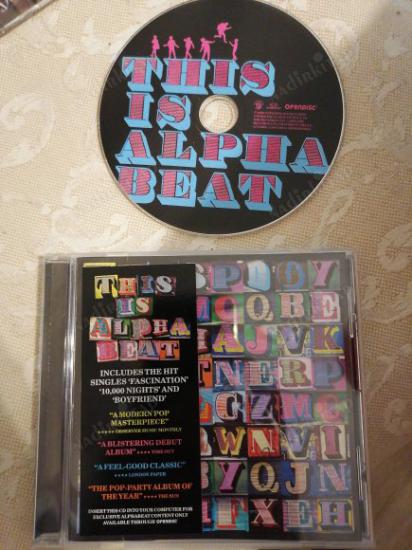 ALPHABEAT - THIS IS ALPHABEAT  - 2008 AVRUPA BASIM ALBUM CD