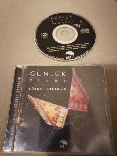 GÖKSEL BAKTAGİR - GÜNLÜK / DIARY  - 1999 TÜRKİYE BASIM ALBUM CD