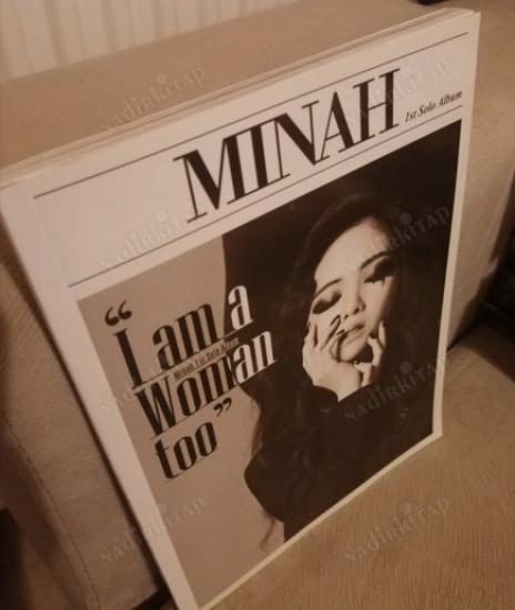 MINAH - I AM A WOMAN TOO - 2015 GÜNEY KORE BASKI NADİR CD ALBUM