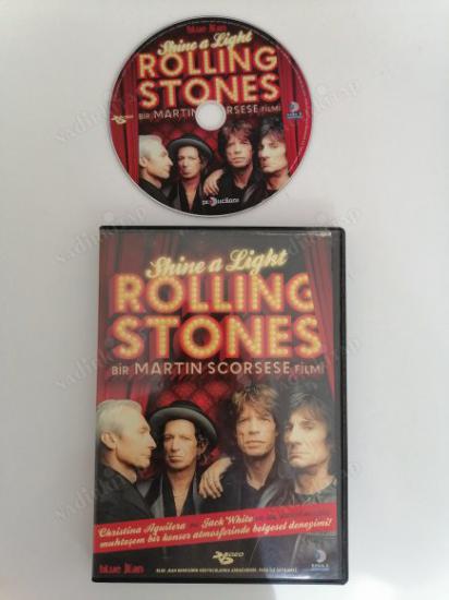 ROLLING STONES / SHINE A LIGHT  - BİR MARTIN SCORSESE  FİLMİ -  DVD  BELGESEL Film - 117 DAKİKA   TÜRKİYE BASIM