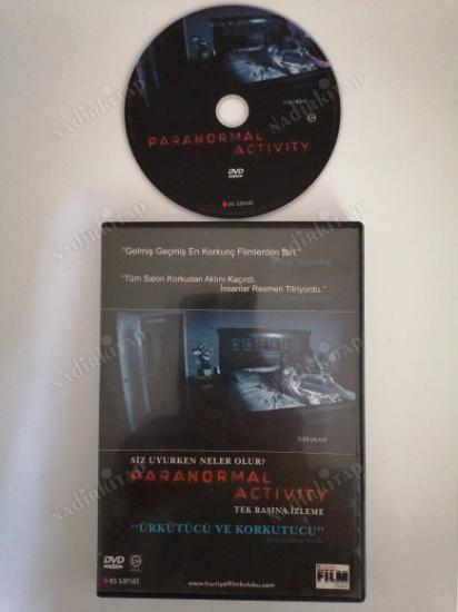 PARANORMAL ACTIVITY - BİR OREN PELI FİLMİ - 83  DAKİKA+EXTRAS -DVD  FİLM- TÜRKİYE BASIM