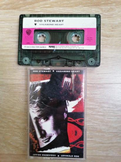 ROD STEWART - VAGABOND HEART - 1991 TÜRKİYE BASIM   *KASET*