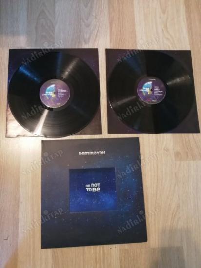 DEMİRAYAK - TO BE OR NOT TO BE  - 2 LP -  2013 TÜRKİYE BASIM  DOUBLE LP 33 LÜK PLAK ALBÜM