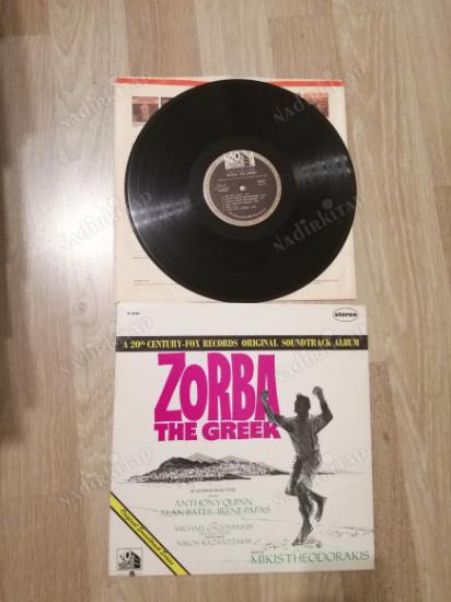 ZORBA THE GREEK - SOUNDTRACK -1966 USA  BASIM LP ALBÜM - 33 LÜK PLAK