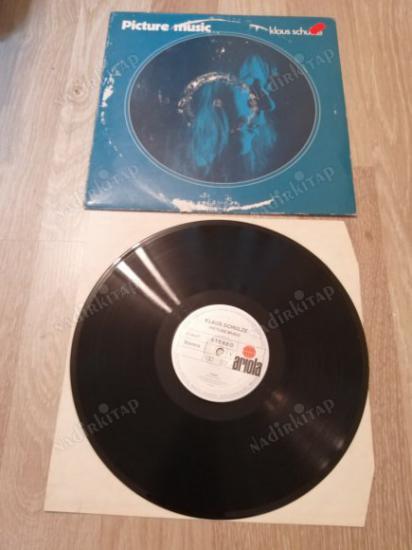 KLAUS SCHULZE  - PICTURE MUSIC - 1976 ALMANYA BASKI LP ALBÜM - 33 LÜK PLAK