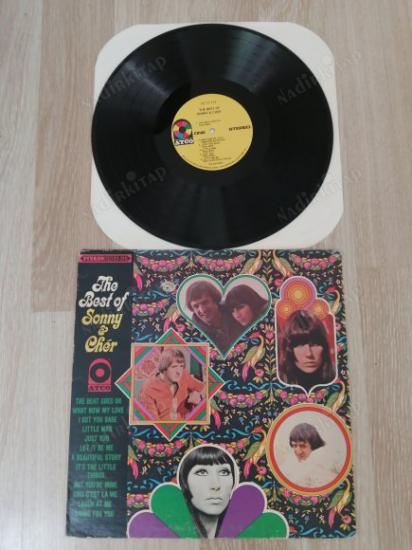 SONNY & CHER - THE BEST OF SONNY & CHER - 1967 USA BASIM - 33 LÜK  LP PLAK