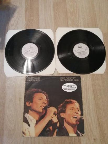 SIMON & GARFUNKEL - THE CONCERT IN CENTRAL PARK   - 2 LP   1982 HOLLANDA  BASIM DOUBLE  LP ALBÜM