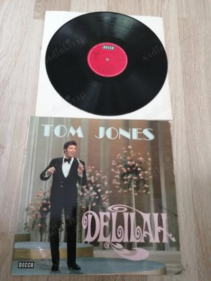 TOM JONES  - DELILAH - 1968 ALMANYA   BASIM - 33 LÜK LP PLAK