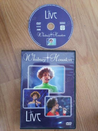 WHITNEY HOUSTON - LIVE   - 63 DAKİKA  - KONSER DVD ( NTSC FORMATINDADIR )