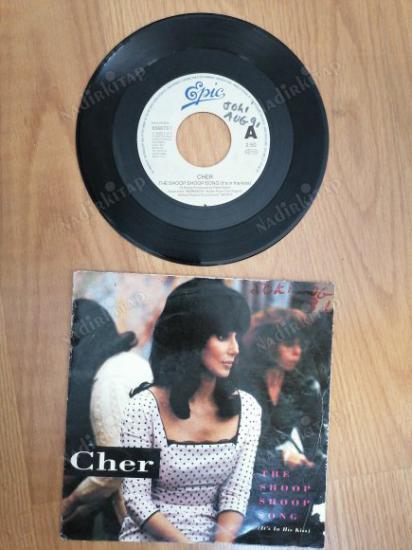 CHER - THE SHOOP SHOOP SONG - 1990 HOLLANDA BASIM 45 LİK PLAK