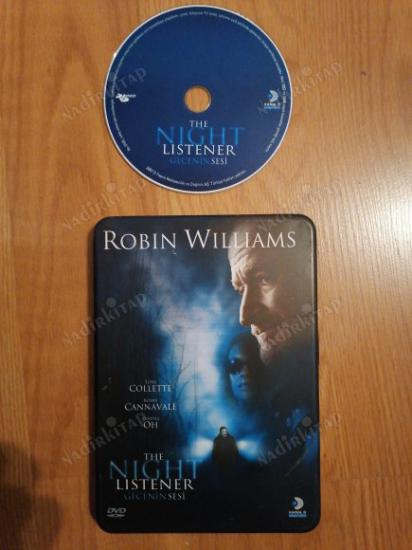 GECENİN SESİ / NIGHT LISTENER - ROBIN WILLIAMS / TONI COLLETTE  -  90  DAKİKA  - DVD  FİLM ( ÖZEL METAL KUTUSUNDA )