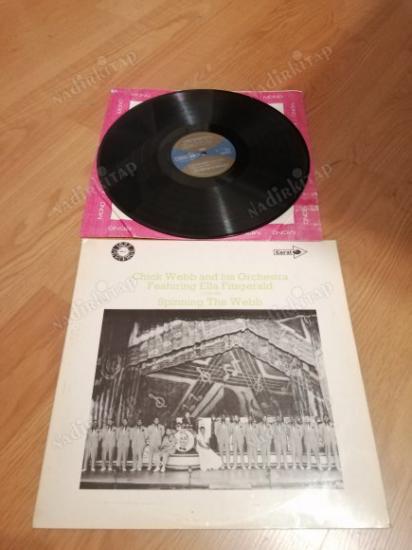 CHICK WEBB AND HIS ORCHESTRA FEATURING ELLA FITZGERALD ( 1934-39)  - 1969 İNGİLTERE  BASIM  33 LÜK LP  PLAK