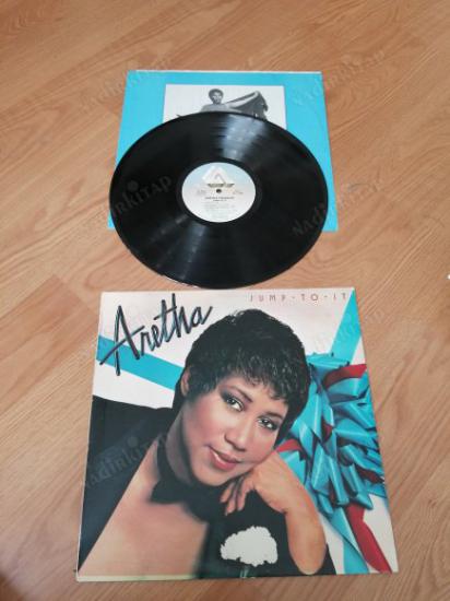 ARETHA FRANKLIN - JUMP TO IT  - 1982 USA  BASIM  33 LÜK LP  PLAK